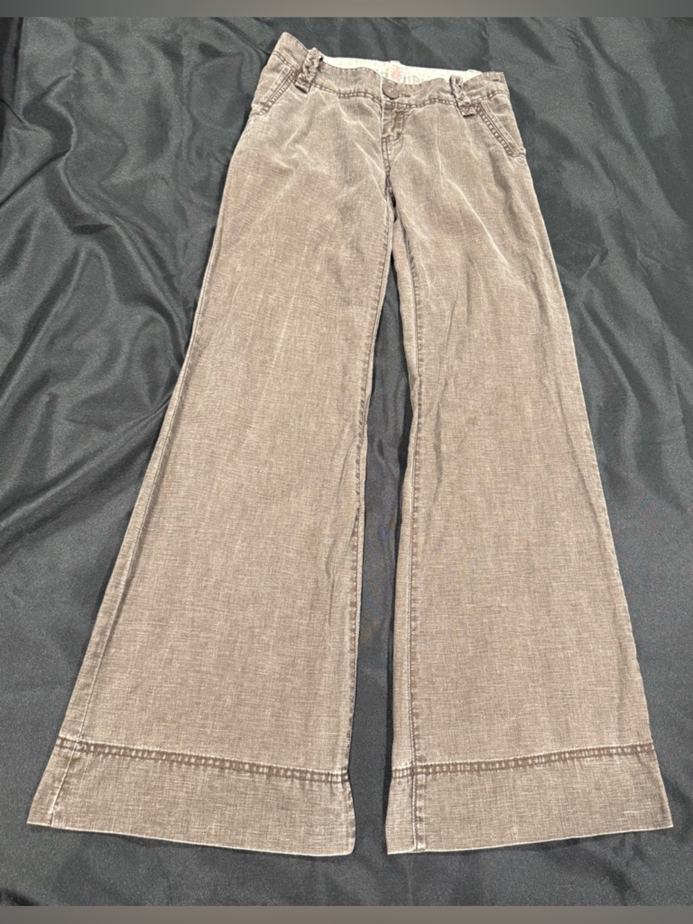 Mossimo Supply Co. Wide-Leg Light Brown Pants